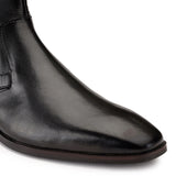 JOE SHU Men's Leather Zipper boot