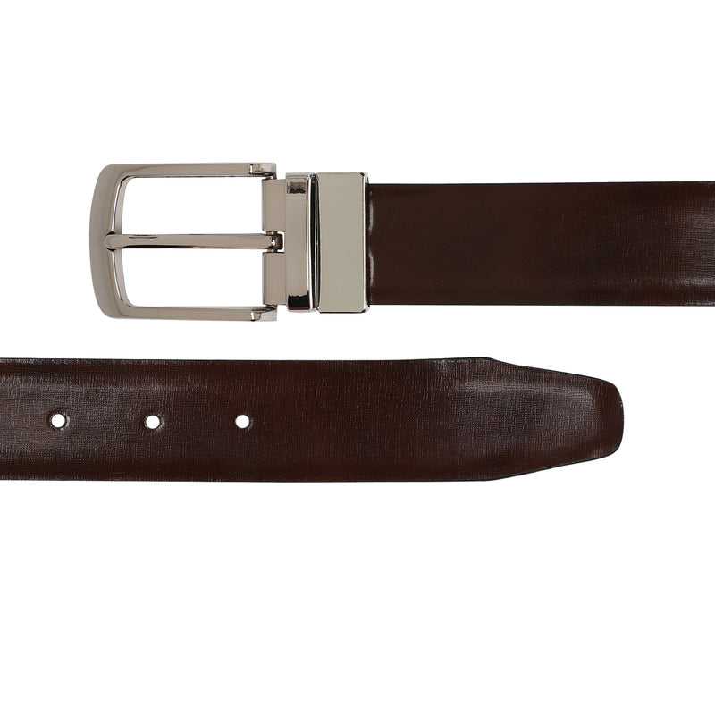 Genuine leather reversible belts