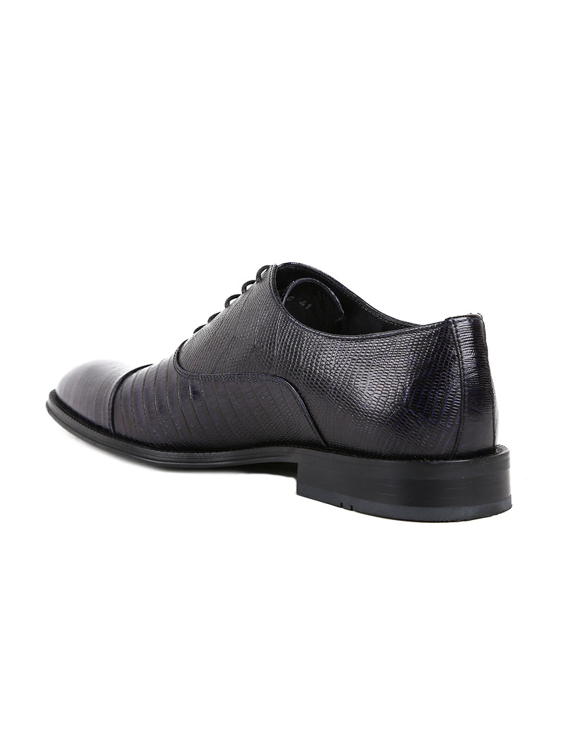 JOE SHU Men's Genuine leather Oxford Lace-up Shoe