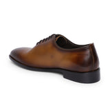 JOE SHU Men’s Formal Genuine Leather Oxford Lace-up Shoe