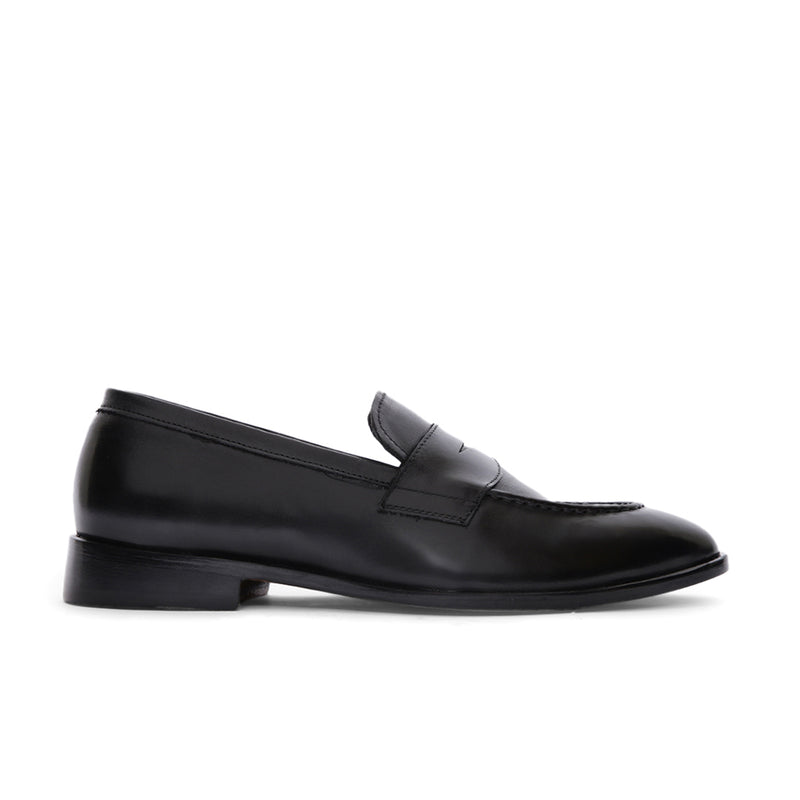 JOE SHU Men's Formal genuine leather Moccasin Slip-On Shoe