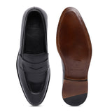 JOE SHU Men's Formal genuine leather Moccasin Slip-On Shoe