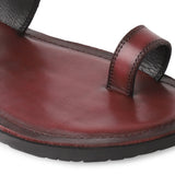 JOE SHU Men's Genuine Leather Casual Slipper