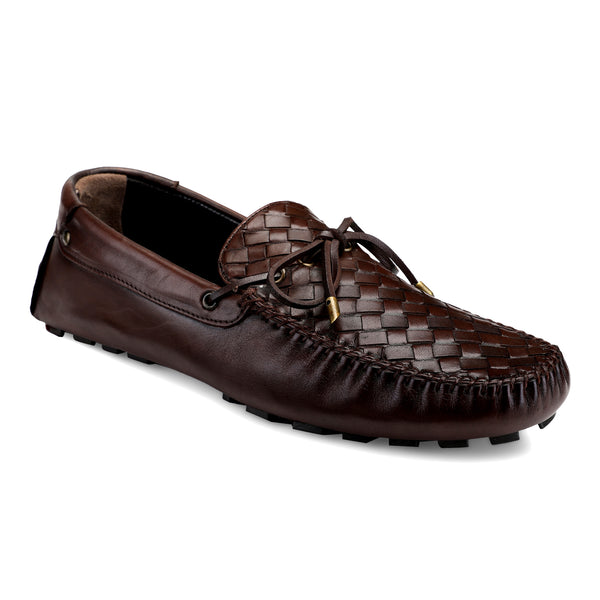 JOE SHU Men's Casual Genuine Leather Loafer