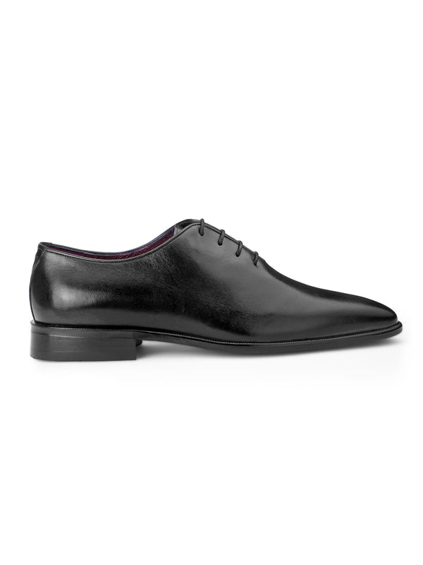JOE SHU Men's Genuine Leather Oxford Lace-up Shoe